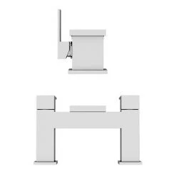 Glacier Modern Tap Package (Bath + Basin Tap) 9 Glacier Modern Tap Package (Bath + Basin Tap) -Basin Taps Shop GLA PK n d3 460