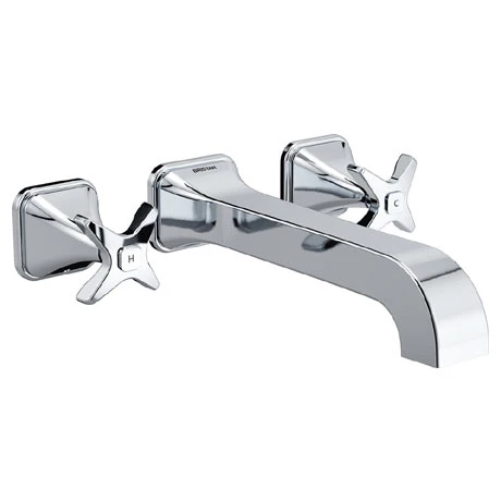 Bristan Glorious Wall Mounted Basin Mixer 1 Bristan Glorious Wall Mounted Basin Mixer