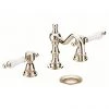 Heritage - Glastonbury 3 Hole Swivel Spout Basin Mixer with Pop-up Waste - Vintage Gold - TGRG09