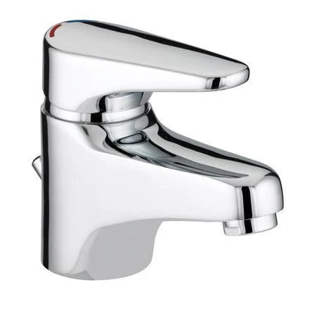 Bristan - Jute Basin Mixer with Eco Click - Chrome - JU-EBAS-C 1 Bristan - Jute Basin Mixer with Eco Click - Chrome - JU-EBAS-C