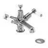 Burlington Kensington - Chrome Basin Mixer with Click-Clack Waste - KE6