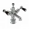 Burlington Kensington Regent Black Basin Mixer with Pop-up Waste