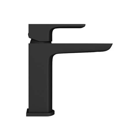 Mileto Modern Matt Black Basin Tap 3 Mileto Modern Matt Black Basin Tap - Image 3