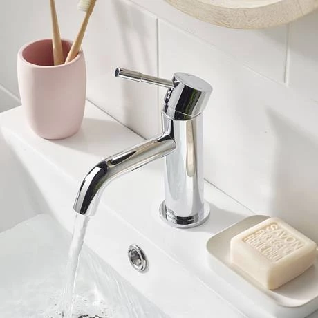 Bristan Mila Chrome Mono Basin Mixer with Clicker Waste 4 Bristan Mila Chrome Mono Basin Mixer with Clicker Waste - Image 4