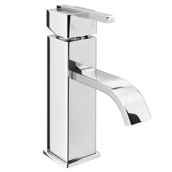 Milan Modern Mono Basin Mixer Tap - Chrome