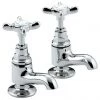 Bristan 1901 Traditional Vanity Basin Taps - Chrome Plated - N-VAN-C-CD