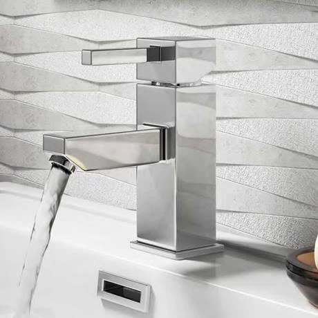 Prime Modern Mono Basin Mixer Tap - Chrome 2 Prime Modern Mono Basin Mixer Tap - Chrome - Image 2