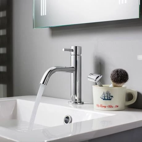 Crosswater MPRO Monobloc Basin Mixer - Chrome - PRO110DNC 2 Crosswater MPRO Monobloc Basin Mixer - Chrome - PRO110DNC - Image 2