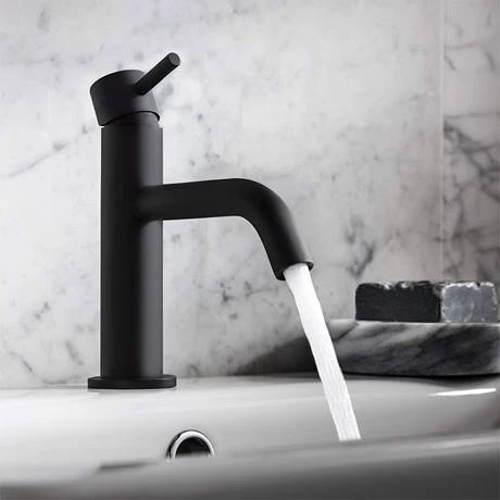 Crosswater MPRO Monobloc Basin Mixer - Matt Black - PRO110DNM 2 Crosswater MPRO Monobloc Basin Mixer - Matt Black - PRO110DNM - Image 2