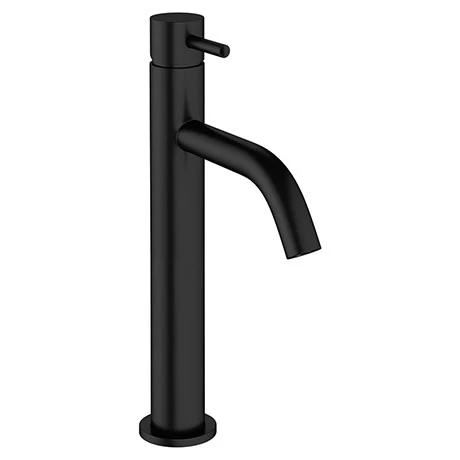 Crosswater MPRO Tall Monobloc Basin Mixer - Matt Black - PRO112DNM 1 Crosswater MPRO Tall Monobloc Basin Mixer - Matt Black - PRO112DNM