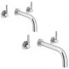 Primo Wall Mounted Tap Package (Bath + Basin Tap)