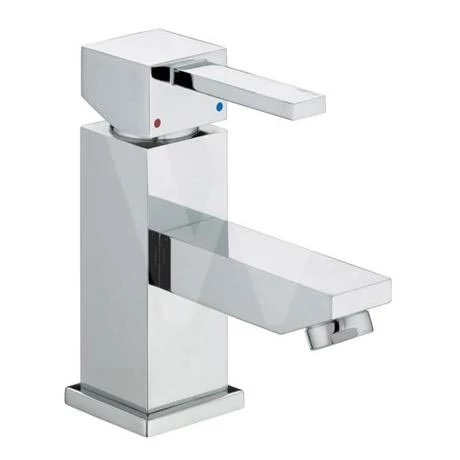 Bristan - Quadrato Small Basin Mixer (no waste) - Chrome - QD-SMBAS-C 1 Bristan - Quadrato Small Basin Mixer (no waste) - Chrome - QD-SMBAS-C