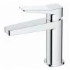 RAK - Petit Square Standard Basin Mixer Chrome - RAKPES3001C