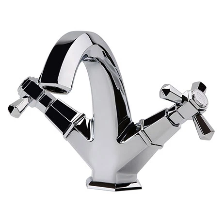 RAK Washington Art Deco Mono Basin Mixer - RAKWTN3001 1 RAK Washington Art Deco Mono Basin Mixer - RAKWTN3001