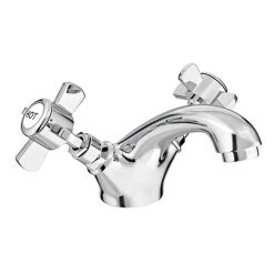 Regent Traditional Mono Basin Mixer - Chrome