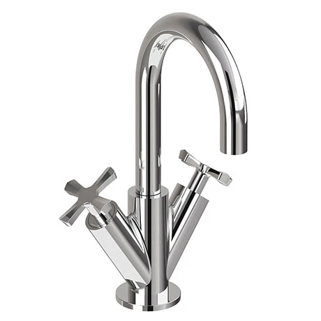 Burlington Riviera Art Deco Chrome Mono Basin Mixer 1 Burlington Riviera Art Deco Chrome Mono Basin Mixer