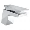 Bristan - Sail Contemporary Basin Mixer w/ Clicker Waste - Chrome - SAI-BAS-C