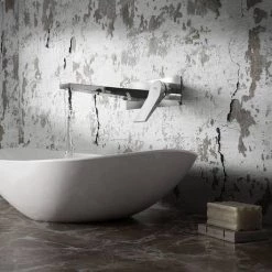 Hudson Reed Soar Wall Mounted Single Lever Basin Mixer - SOA328 5 Hudson Reed Soar Wall Mounted Single Lever Basin Mixer - SOA328 -Basin Taps Shop SOA328 D2N 460