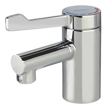 Bristan Solo2 TMV3 Mono Basin Mixer Tap With Long Lever Handle - SOLO2-T3LL 1 Bristan Solo2 TMV3 Mono Basin Mixer Tap With Long Lever Handle - SOLO2-T3LL