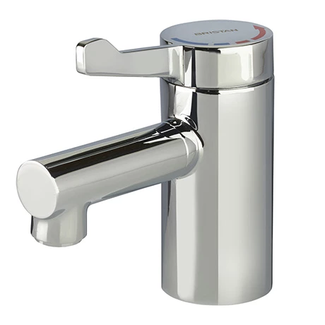 Bristan Solo2 TMV3 Mono Basin Mixer Tap With Short Lever Handle - SOLO2-T3SL 1 Bristan Solo2 TMV3 Mono Basin Mixer Tap With Short Lever Handle - SOLO2-T3SL