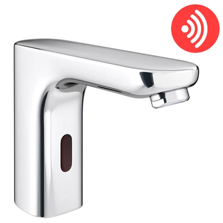 Apollo Angled Infrared Sensor Bathroom Mixer Tap - ST008 1 Apollo Angled Infrared Sensor Bathroom Mixer Tap - ST008