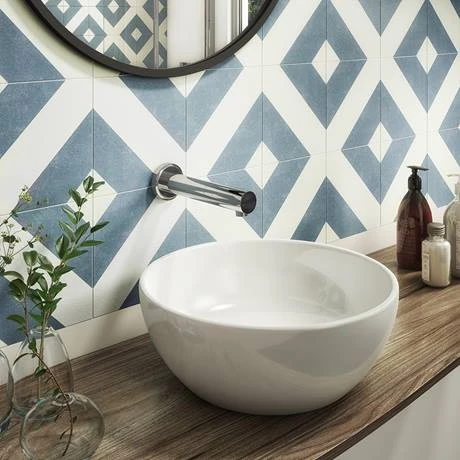 Orion Round Infrared Sensor Wall Mounted Bathroom Mixer Tap - ST009 2 Orion Round Infrared Sensor Wall Mounted Bathroom Mixer Tap - ST009 - Image 2