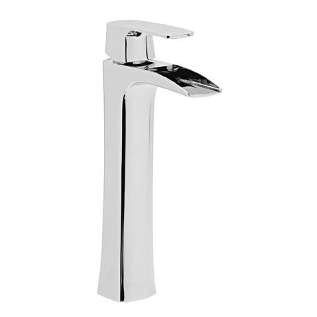 Roper Rhodes Sign Tall Basin Mixer with Clicker Waste - T175002 1 Roper Rhodes Sign Tall Basin Mixer with Clicker Waste - T175002