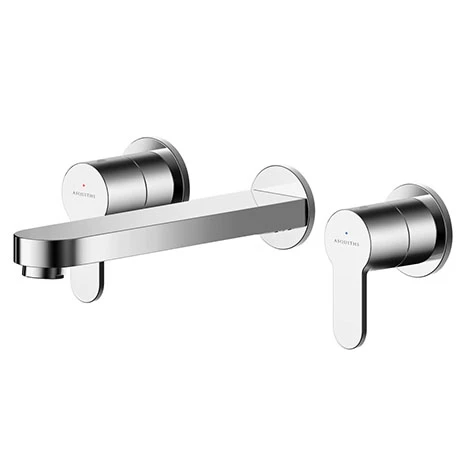 Asquiths Sanctity Wall Mounted Basin Mixer (3TH) Without Backplate - TAA5114 1 Asquiths Sanctity Wall Mounted Basin Mixer (3TH) Without Backplate - TAA5114