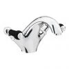 Chatsworth 1928 Traditional Black Lever Mono Basin Mixer Tap