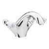 Chatsworth 1928 Traditional White Lever Mono Basin Mixer Tap
