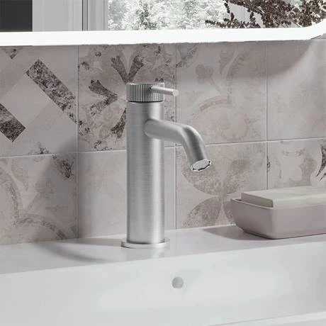 Crosswater 3ONE6 Stainless Steel Mono Basin Mixer Tap - TS110DNS 2 Crosswater 3ONE6 Stainless Steel Mono Basin Mixer Tap - TS110DNS - Image 2