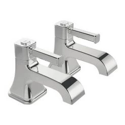 Heritage Somersby Basin Pillar Taps - TSBC00