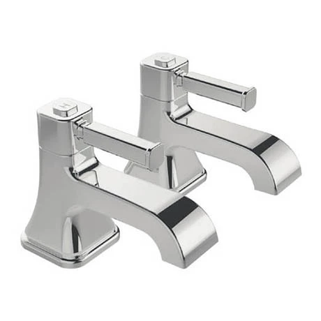 Heritage Somersby Basin Pillar Taps - TSBC00 1 Heritage Somersby Basin Pillar Taps - TSBC00