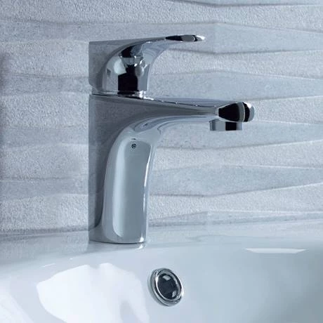 Tavistock Strike Basin Mixer with Click Waste - TSE11 2 Tavistock Strike Basin Mixer with Click Waste - TSE11 - Image 2