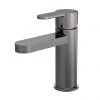 Venice Giro Gunmetal Grey Mono Basin Mixer with Push Button Waste