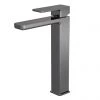Venice Cubo Gunmetal Grey High Rise Mono Basin Mixer