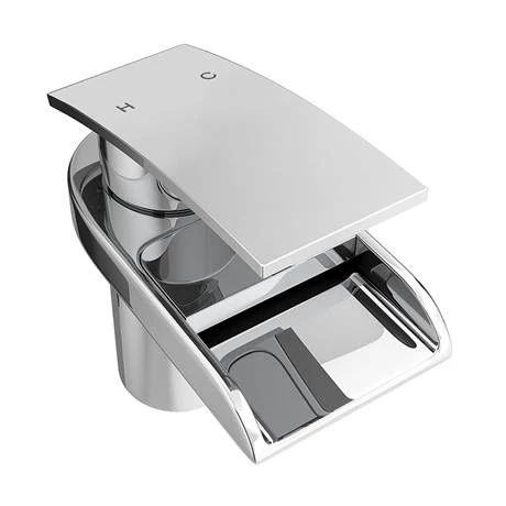 Zen Waterfall Cloakroom Mono Basin Mixer 3 Zen Waterfall Cloakroom Mono Basin Mixer - Image 3