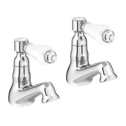 Lancaster Traditional Basin Taps