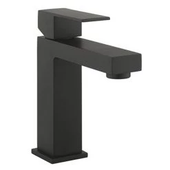 Crosswater Verge Basin Mono Basin Mixer Matt Black - VR110DNM