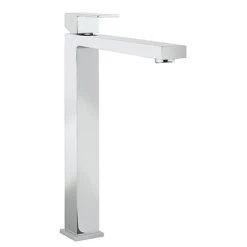 Crosswater Verge Tall Monobloc Basin Mixer Chrome - VR112DNC