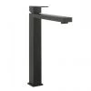 Crosswater Verge Tall Monobloc Basin Mixer Matt Black - VR112DNM