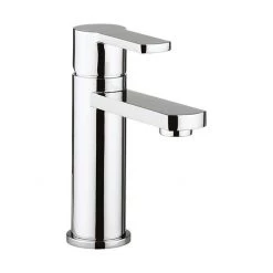 Crosswater Wisp Chrome Mini Monobloc Basin Mixer - WP114DNM