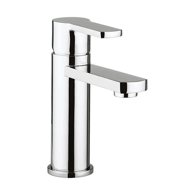 Crosswater Wisp Chrome Mini Monobloc Basin Mixer - WP114DNM 1 Crosswater Wisp Chrome Mini Monobloc Basin Mixer - WP114DNM