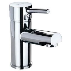 Twyford X60 Mono Basin Mixer inc. Click Clack Waste