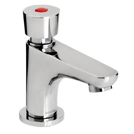 Bristan - Single Pillar Soft Touch Timed Flow Basin Tap with Flow Regulator - Z2-DUS-1/2-C 1 Bristan - Single Pillar Soft Touch Timed Flow Basin Tap with Flow Regulator - Z2-DUS-1/2-C